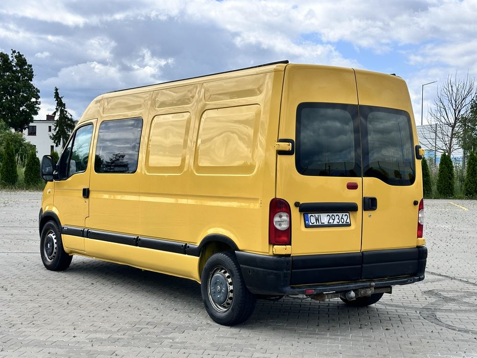 Opel Movano Master 3.0 dci brygadówka hak