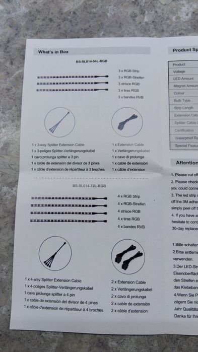 Світлодіодна RGB лента