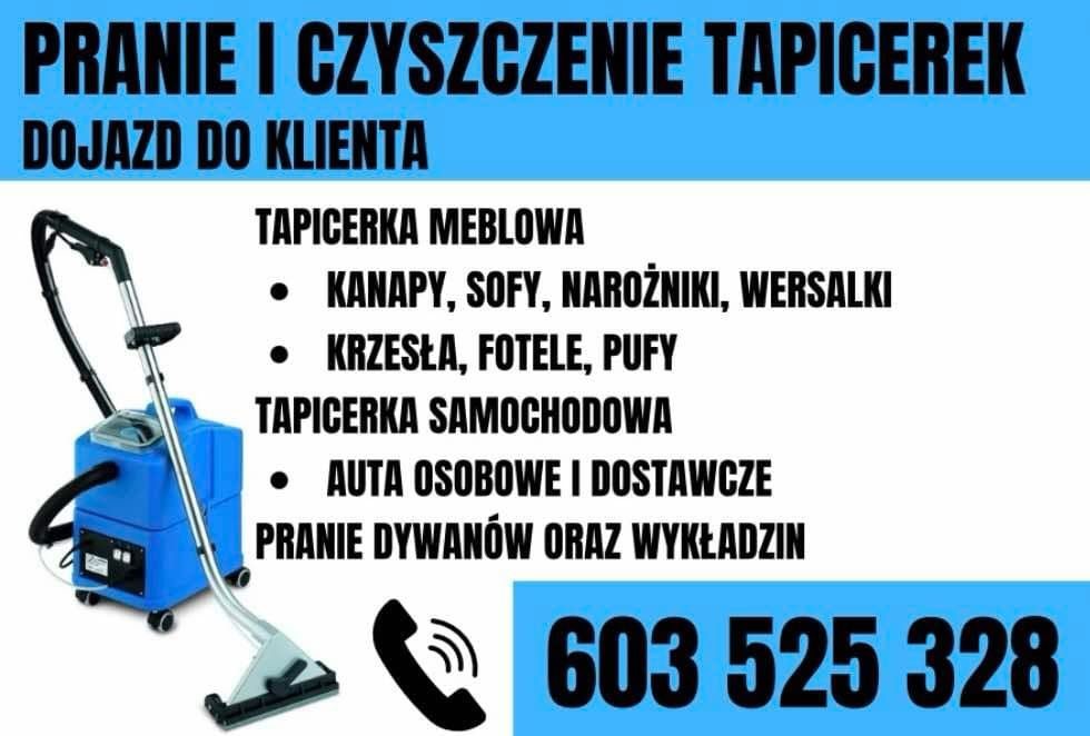 Pranie tapicerki