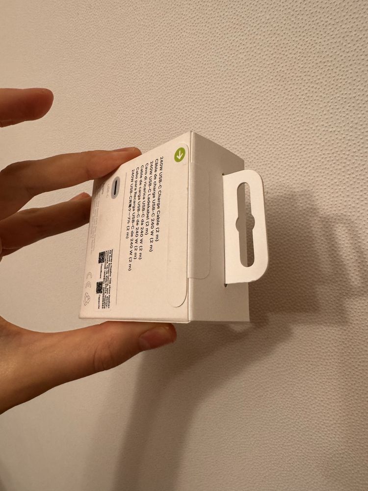 Кабель для зарядки оригінал Apple 240 w Charge cable 2m