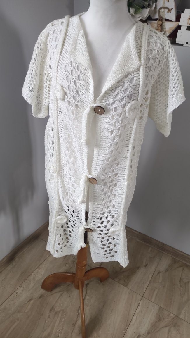 Lekka długa narzutka Boho