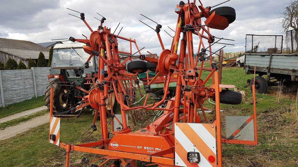 Kuhn GF8501 MH. Przetrząsarka 8,5 m