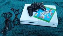 NOWA Konsola XBOX ONE S, model 1681 + pad + gra + okablowanie