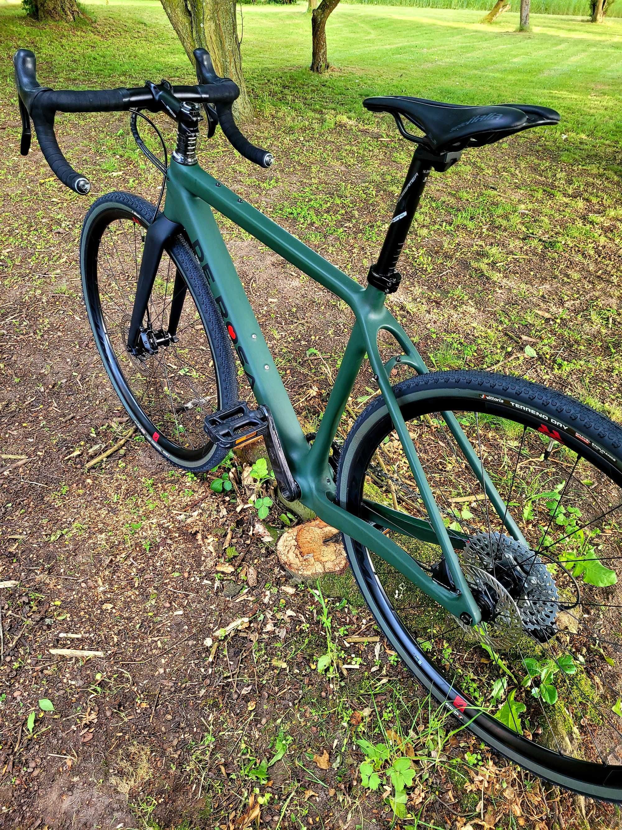 DE ROSA GRAVEL CARBON, 21200zł nowy, 2024rok, jak nowy!,najtaniej w PL