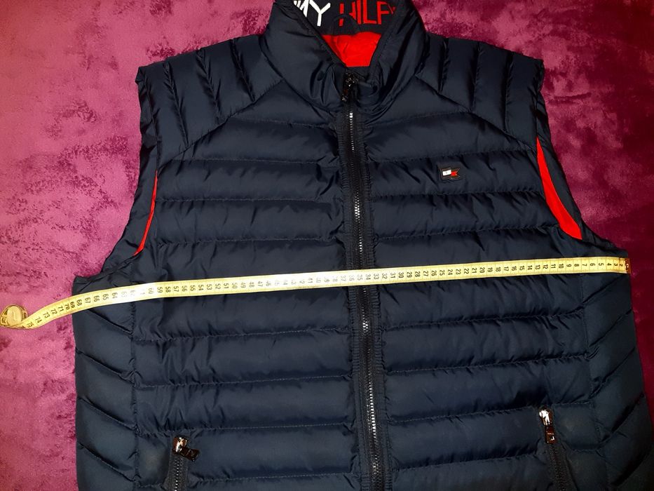 Жилет пуховий  Tommy Hilfiger теплий, великого розміру 5хl