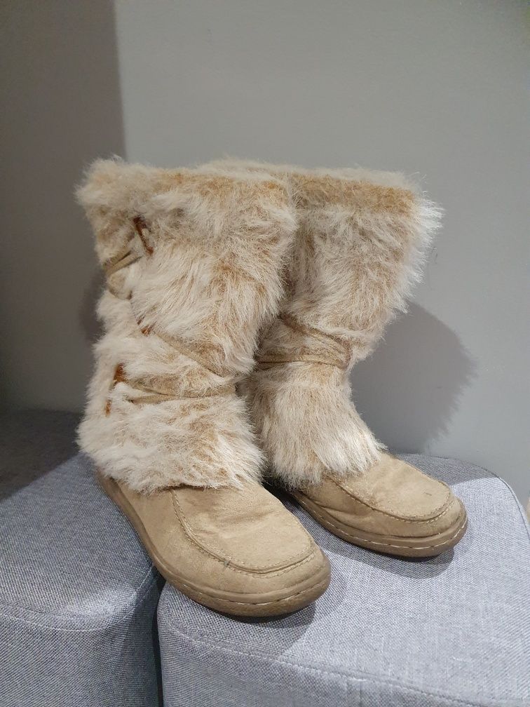 Kozaki buty do połowy łydki