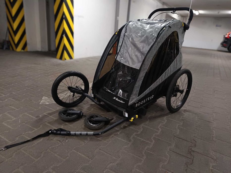 Wózek przyczepka rowerowa X-lander Booster II 3w1