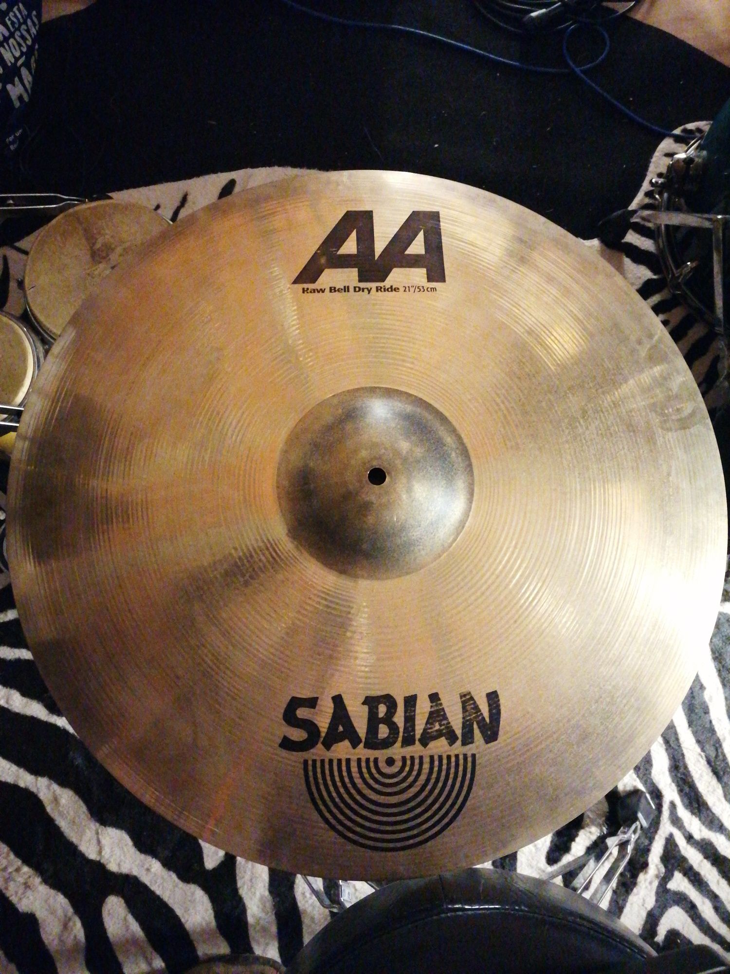 Sabian 21 AA Raw Bell Dry Ride