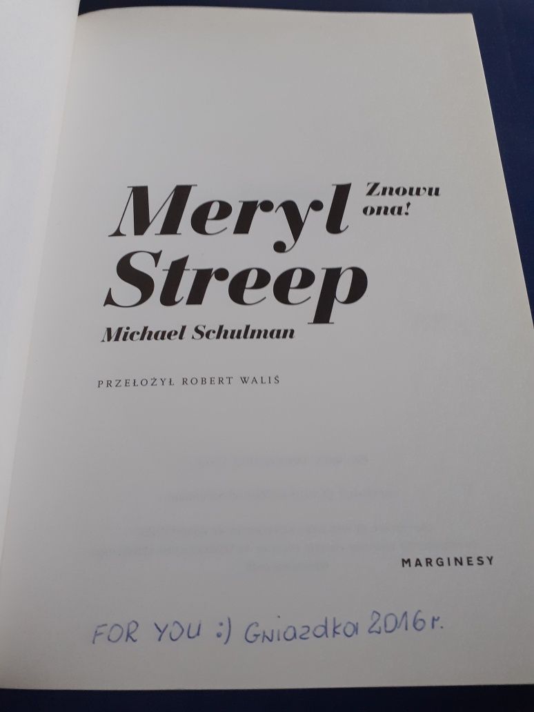 Meryl Streep. Znowu ona! - M. Schulman