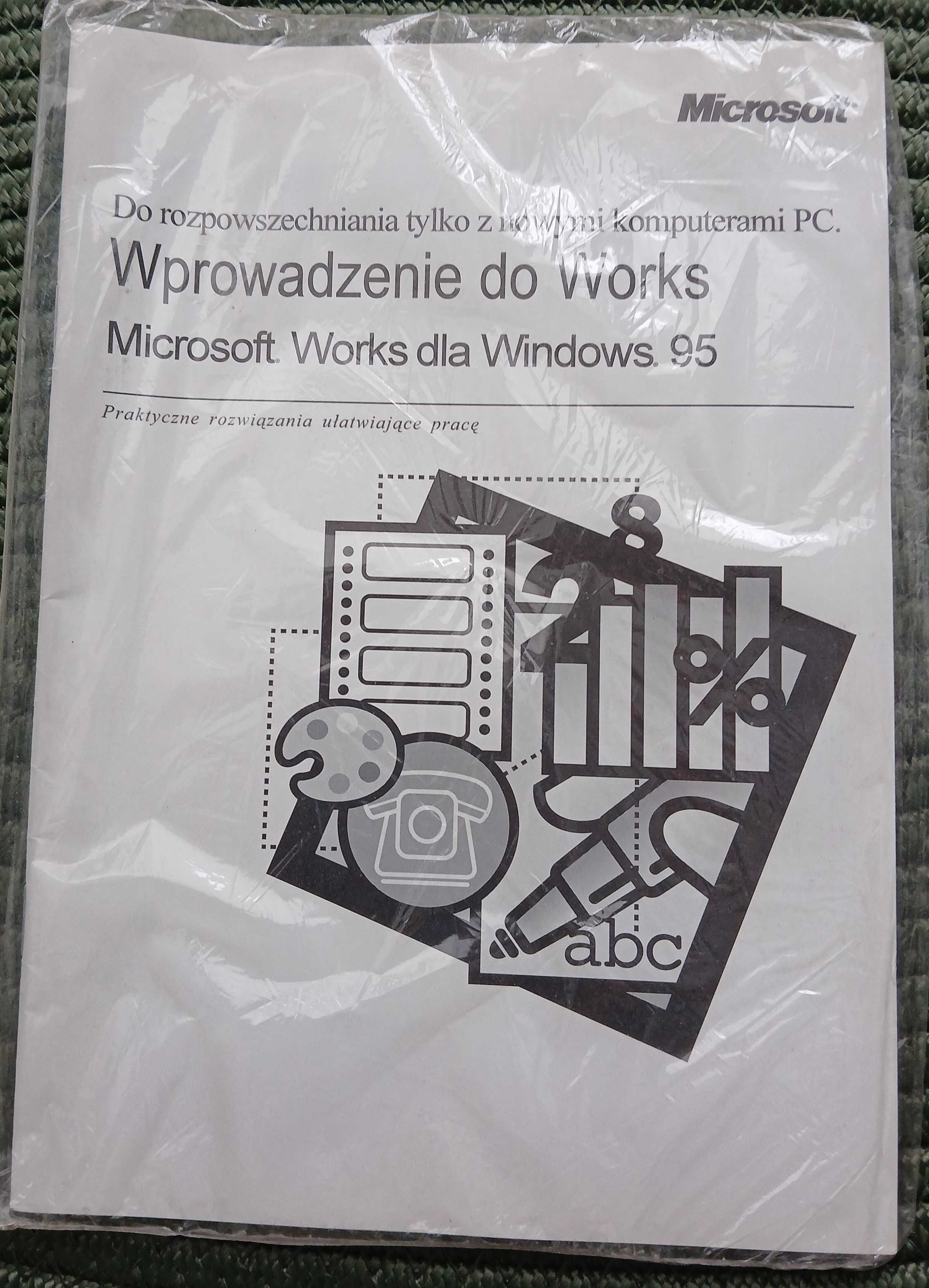 MS Works for Windows 95 certyfikat kolekcjonerski