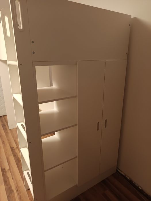 Sprzedam łóżko z biurkiem i szafa IKEA