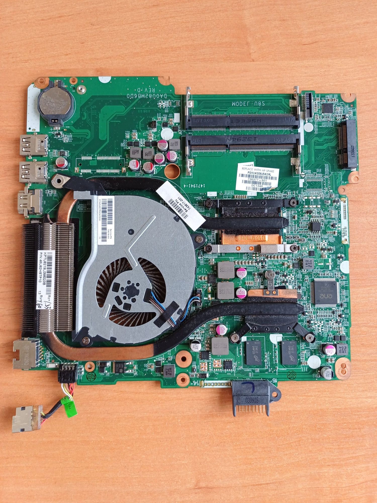 Материнські плати від ноутбуку HP Pavilion 15-n (неробочі) та інше