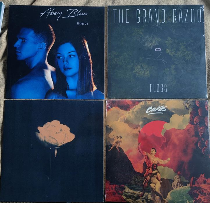 7 winyli - Nowe francuski Pop, rock, folk, Okazja! Cena za komplet!