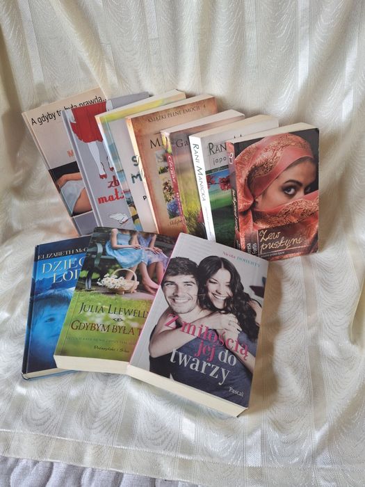 Zestaw 10 książek różne