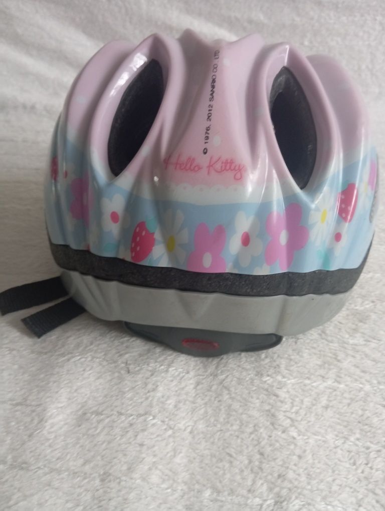 Kask rowerowy dla dziewczynki