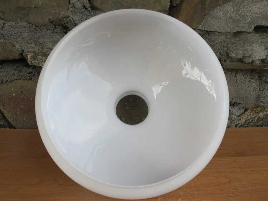Duży Szklany Klosz do lampy naftowej_ALADYN_ mont. 228 mm