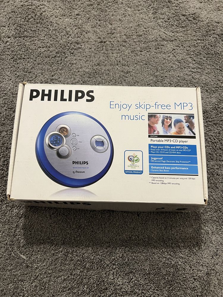 Leitor de cd portatil Philips