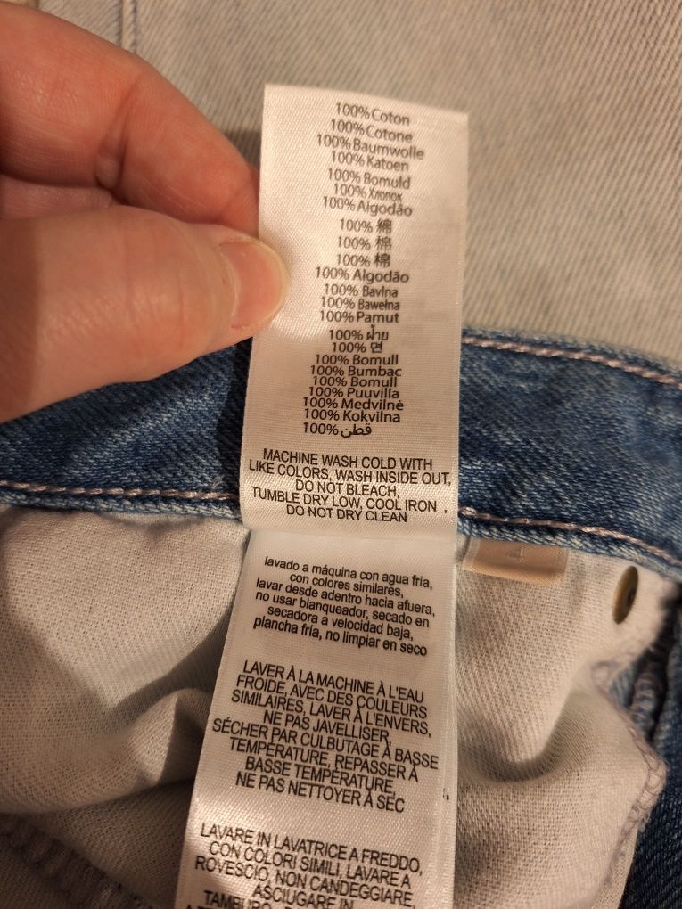 Michael Kors, damskie spodnie dżinsowe boyfriend, r. XS