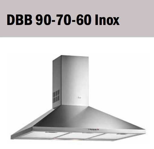 Chaminé Decorativa TEKA - DBB 90 - Inox