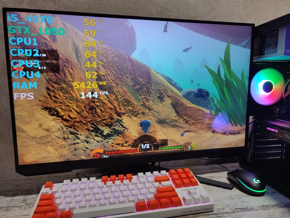 Игровой ПК i5 cs2 gtaV rust dota wot fortnite fs25 standoff minecraft