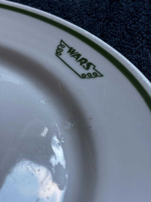 WARS talerz obiadowy PRL
