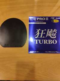 Nittaku Hurricane Pro III turbo blue