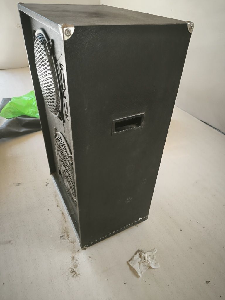 Powermixer Gran E 2x150 plus 2 kolumny estradowe wszystko oryginal