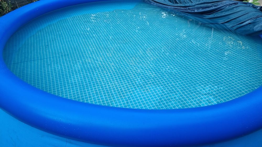 Басейн +тент, 396 см 84 см глибина, сімейний наливний