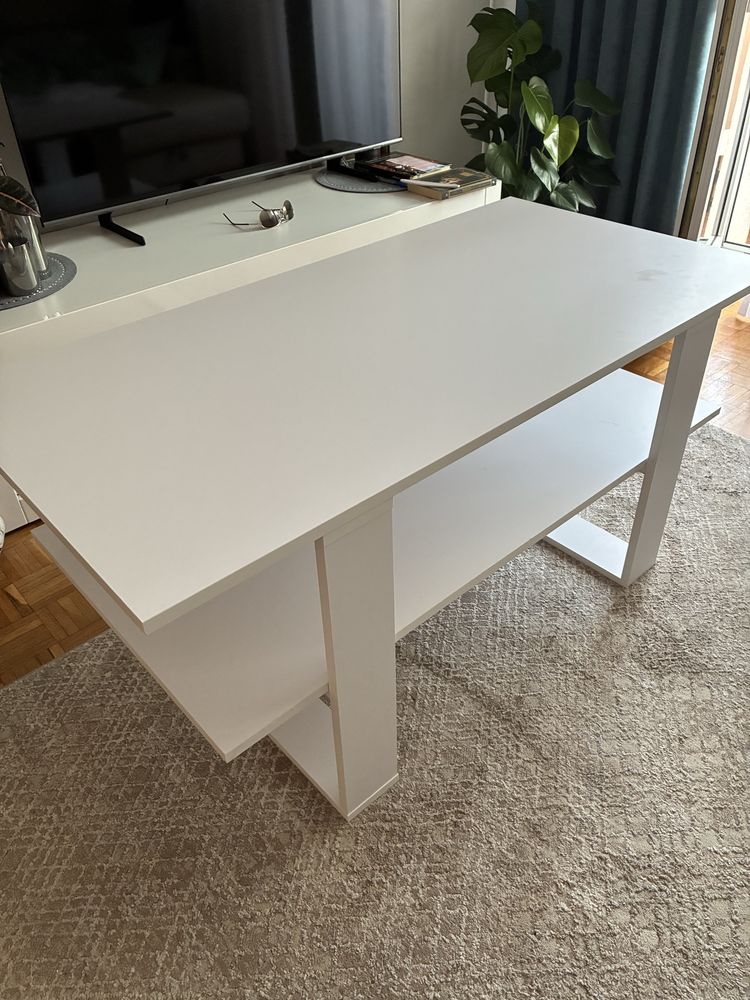 Ława BRW nowa, biala 120x60x55 cm