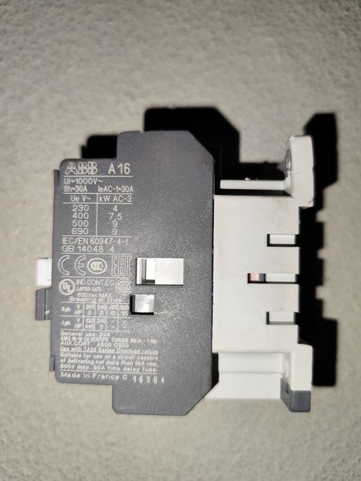 Stycznik ABB A16 30A 7,5kW