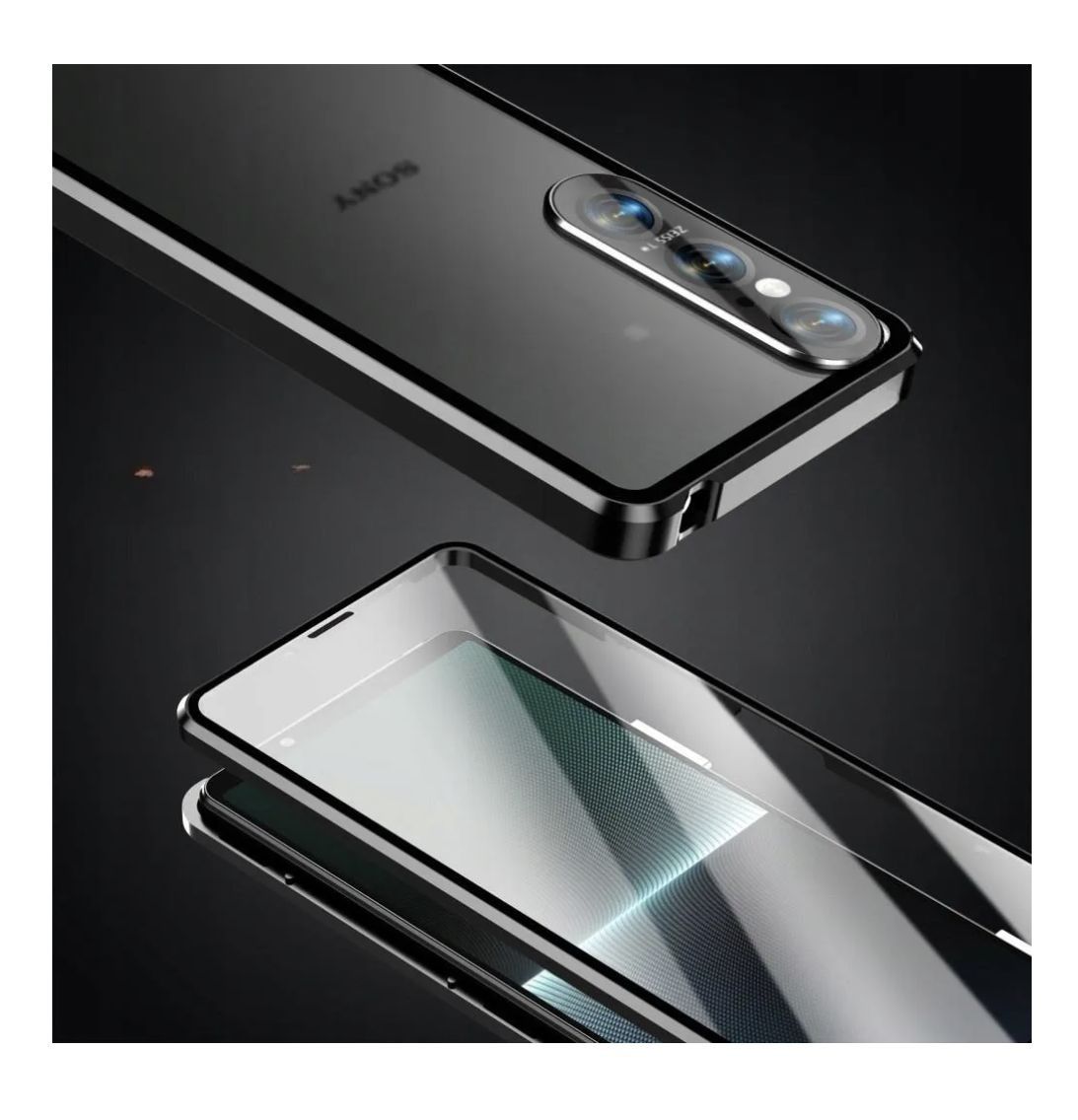 Magnetyczne etui do Sony Xperia 1v dual glass