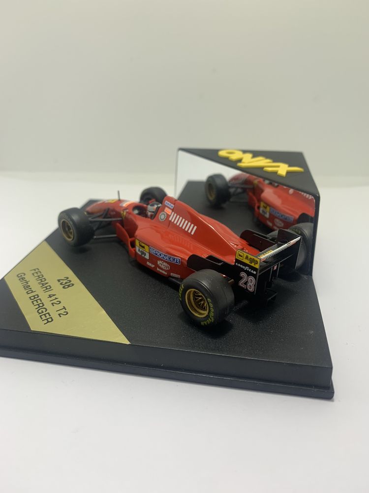 Ferrari 412 T2 Gerhard Berger Onyx 1/43