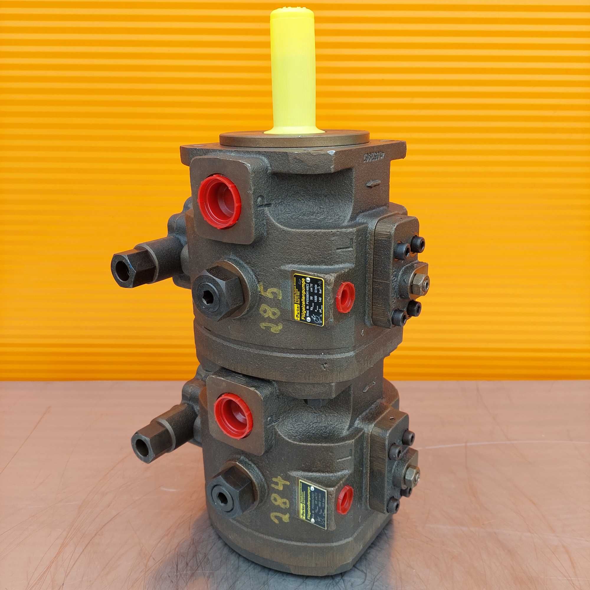 Pompa Hydrauliczna Olejowa Oleju Parker PVS Dwusekcyjna NOWA