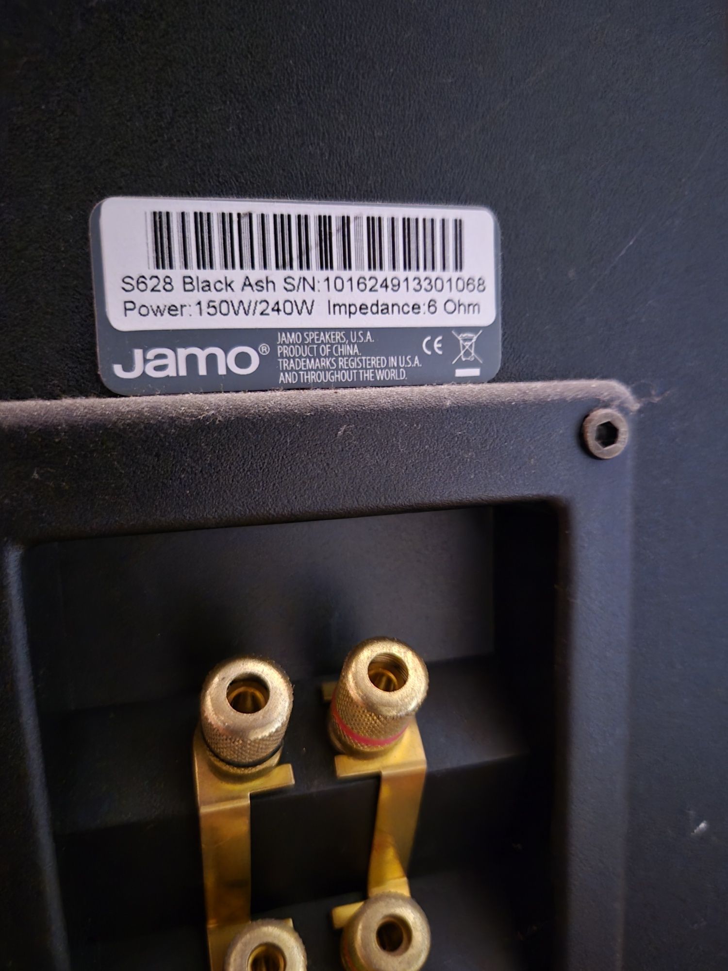 Zestaw Onkyo amplituner TX-616 BLU-RAY BD-SP309 JAMO 628 SUBWOOFER JBL