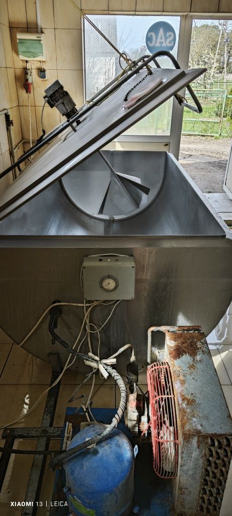 Schładzalnik, zbiornik do mleka wanna. 1350l max