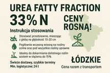 Mocznik Urea Fatty Fraction – 33% azotu z dostawą Łódzkie