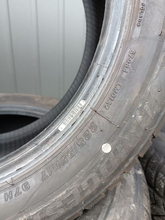 Зимові шини 225/55//17 Bridgestone RunFlat 2023 пара