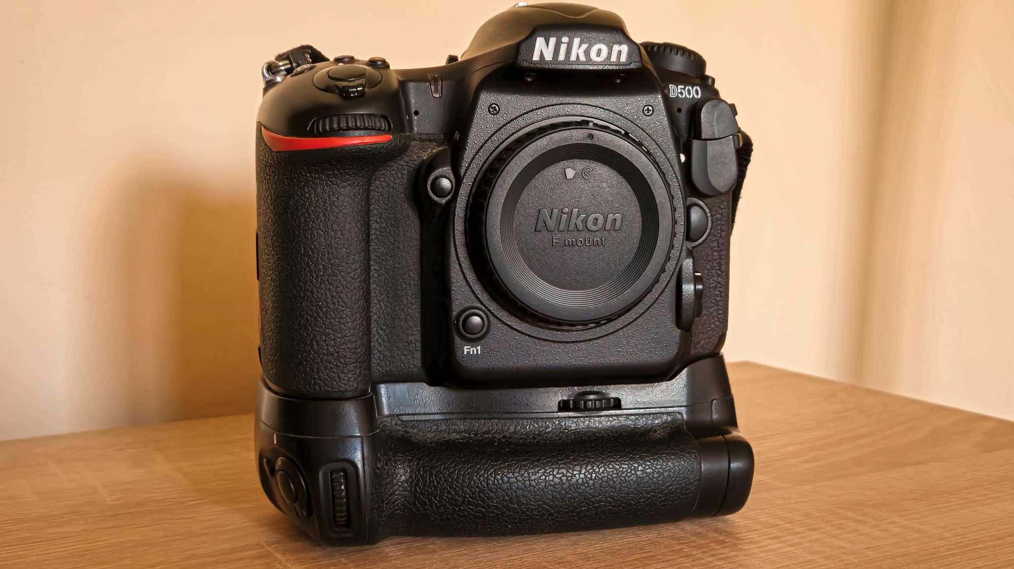 Nikon D500 + Grip - zestaw