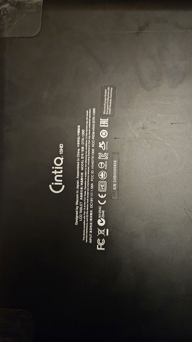 Wacom Cintiq 13HD (DTK-1300) графический планшет монитор