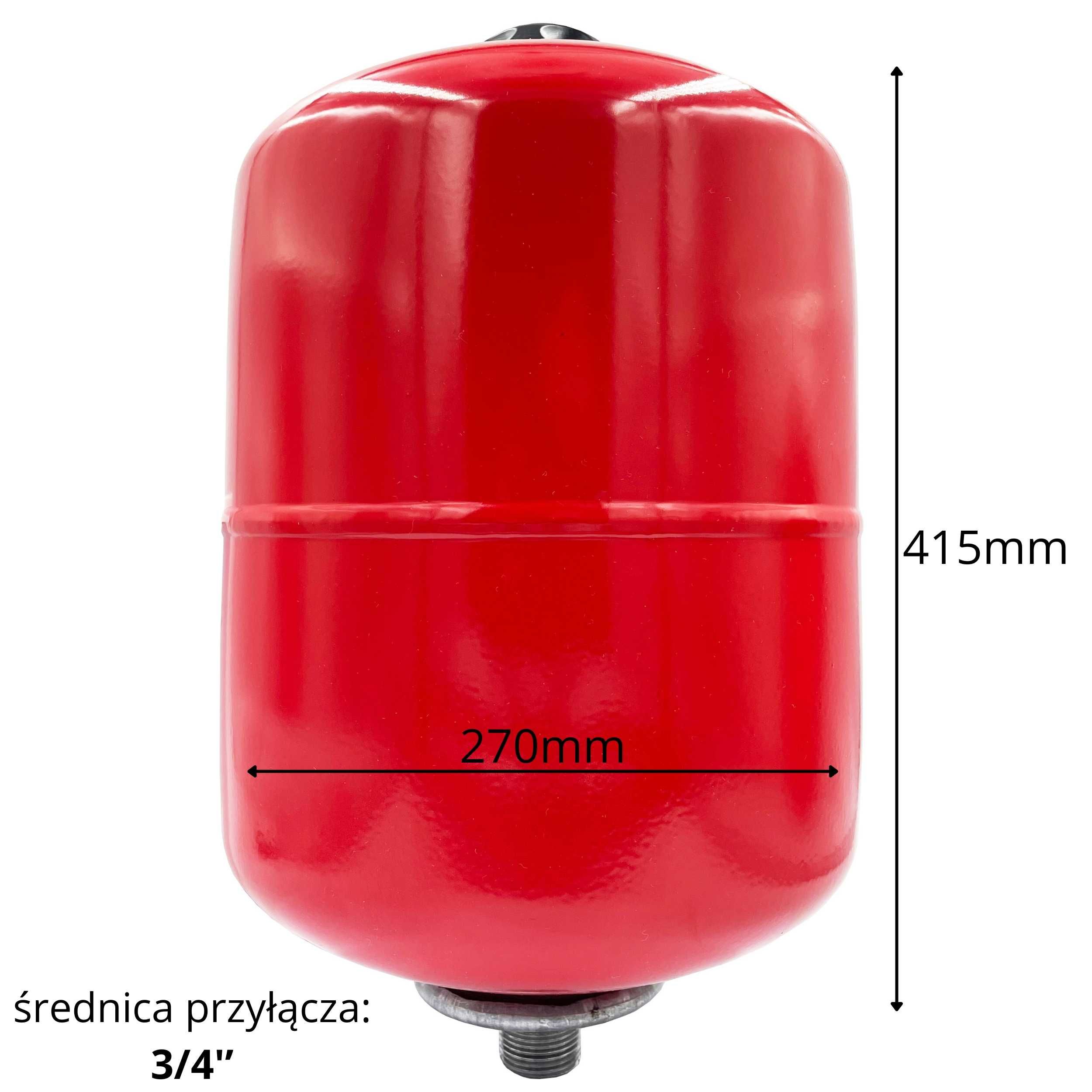 Naczynie Przeponowe Wzbiorcze Wiszące Do CO 25L Membrana Przyłącze 3/4