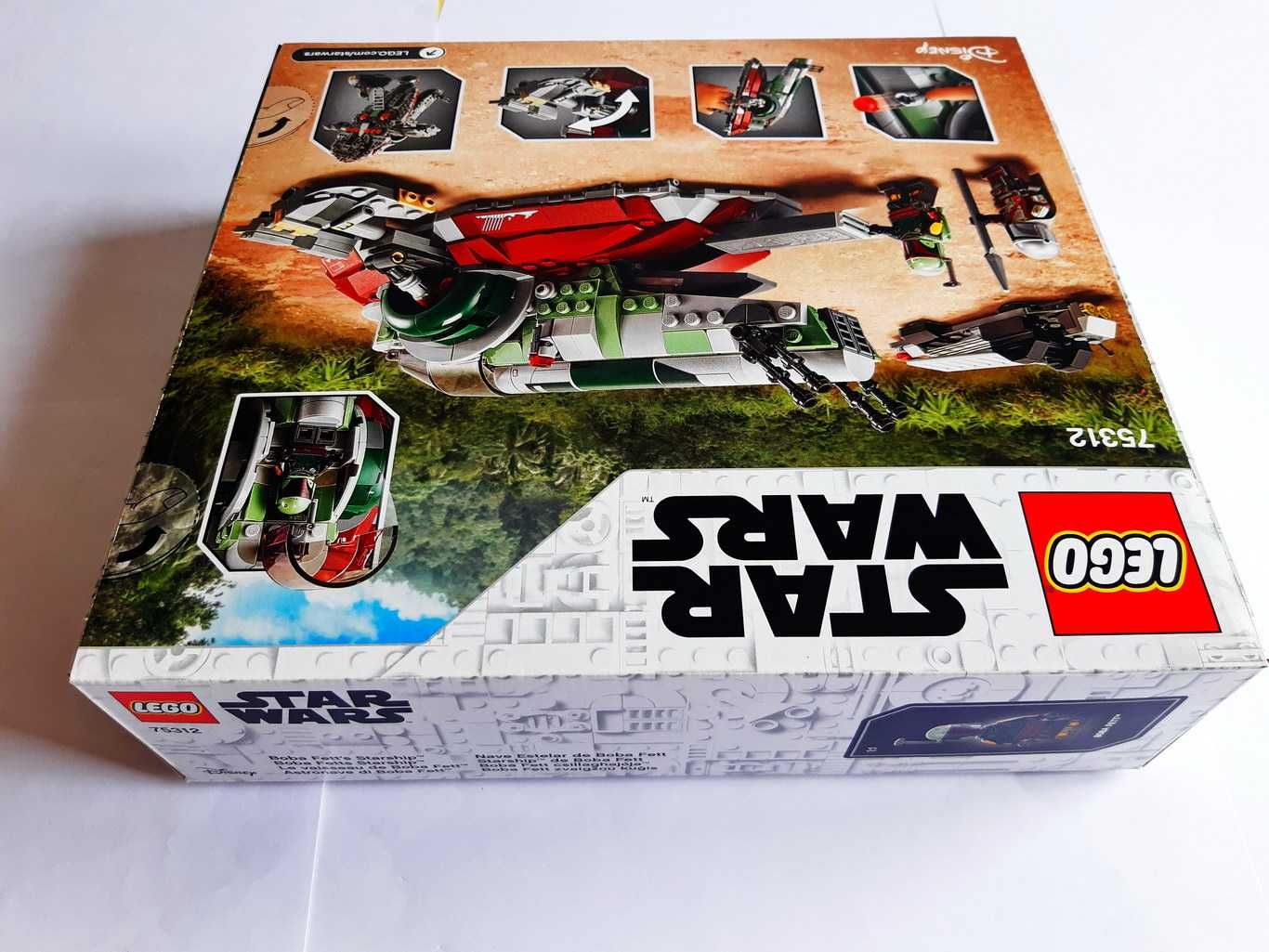 Lego Star Wars 75312 Boba Fett’s Starship (Slave I) selado