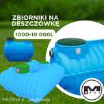 Zbiornik na wodę deszczową BOLT 1000/10000L