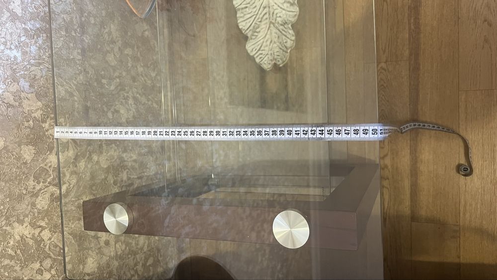 Журнальный стеклянный стол