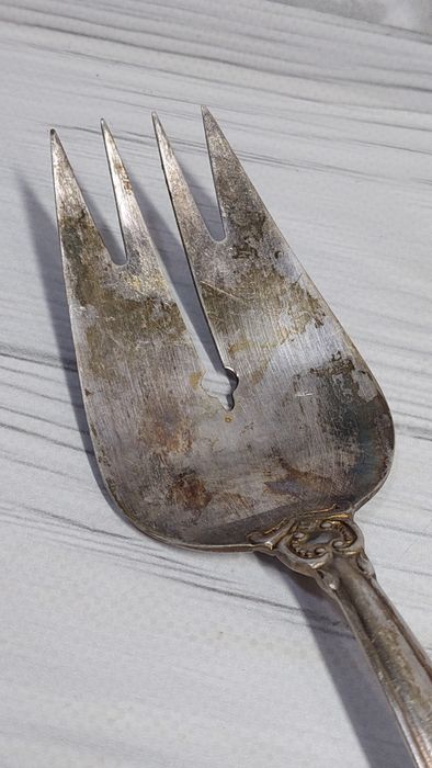 Вилка "Роза" для устриц. Цена 350 грн