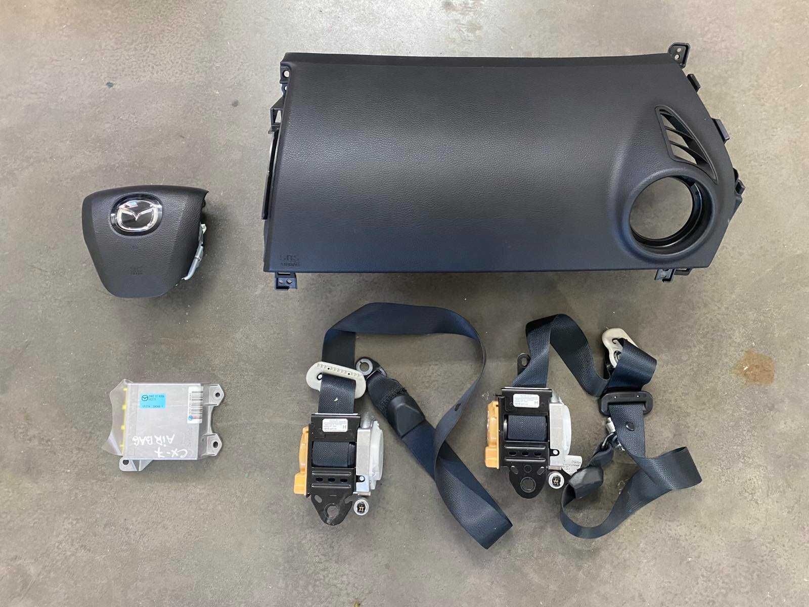 Подушки безпеки Airbag комплект Mazda CX-7 CX7 2009-2012р.