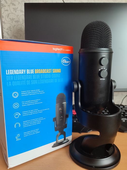 Мікрофон конденсаторний Blue Yeti
