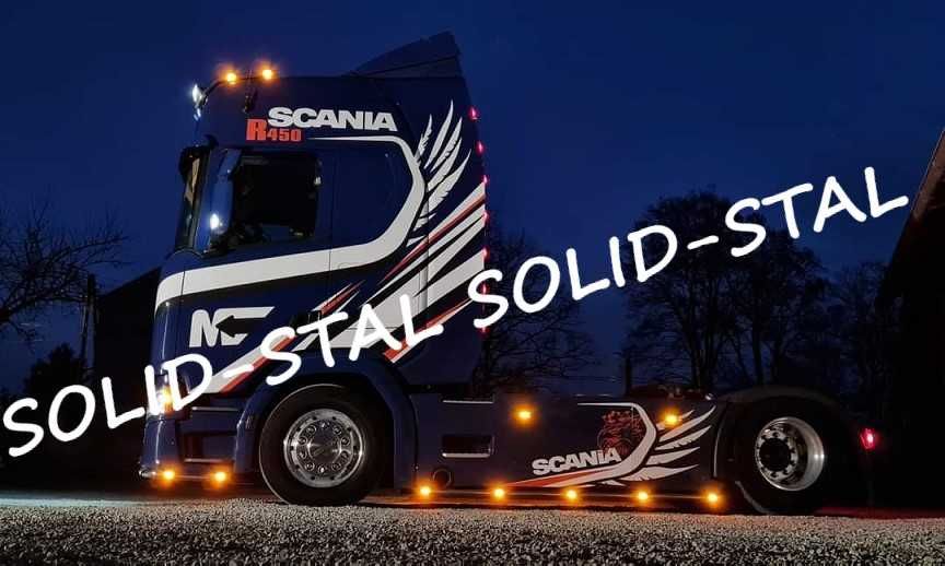 Orurowanie BOCZNE / MIĘDZYOSIOWE Scania R S P G Nowy model