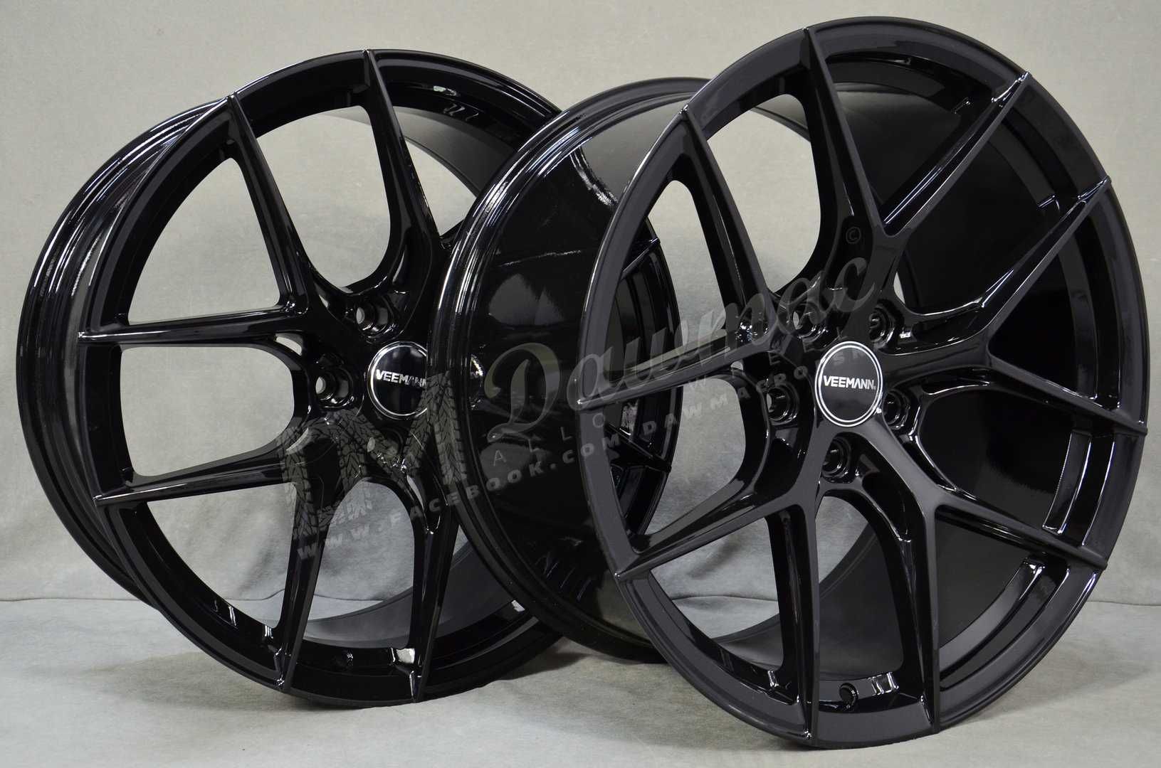 Felgi Veemann VC580R 20" 9J ET35 + 10J ET45 5x120 Gloss Black