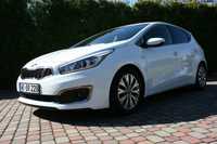 Kia Ceed 1.6 GDI UEFA 2016 # BEZWYPADKOWY # Serwisowany #Oryg.lakier i przebieg