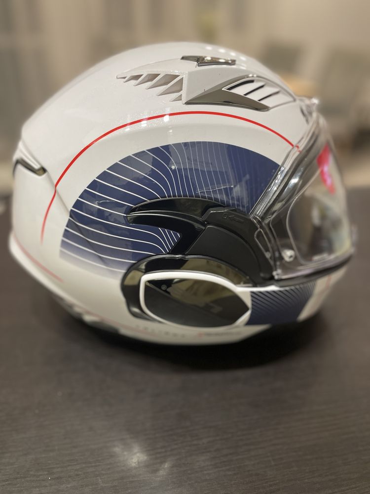 Kask LS2 Valiant II plus intercom EJEAS V6